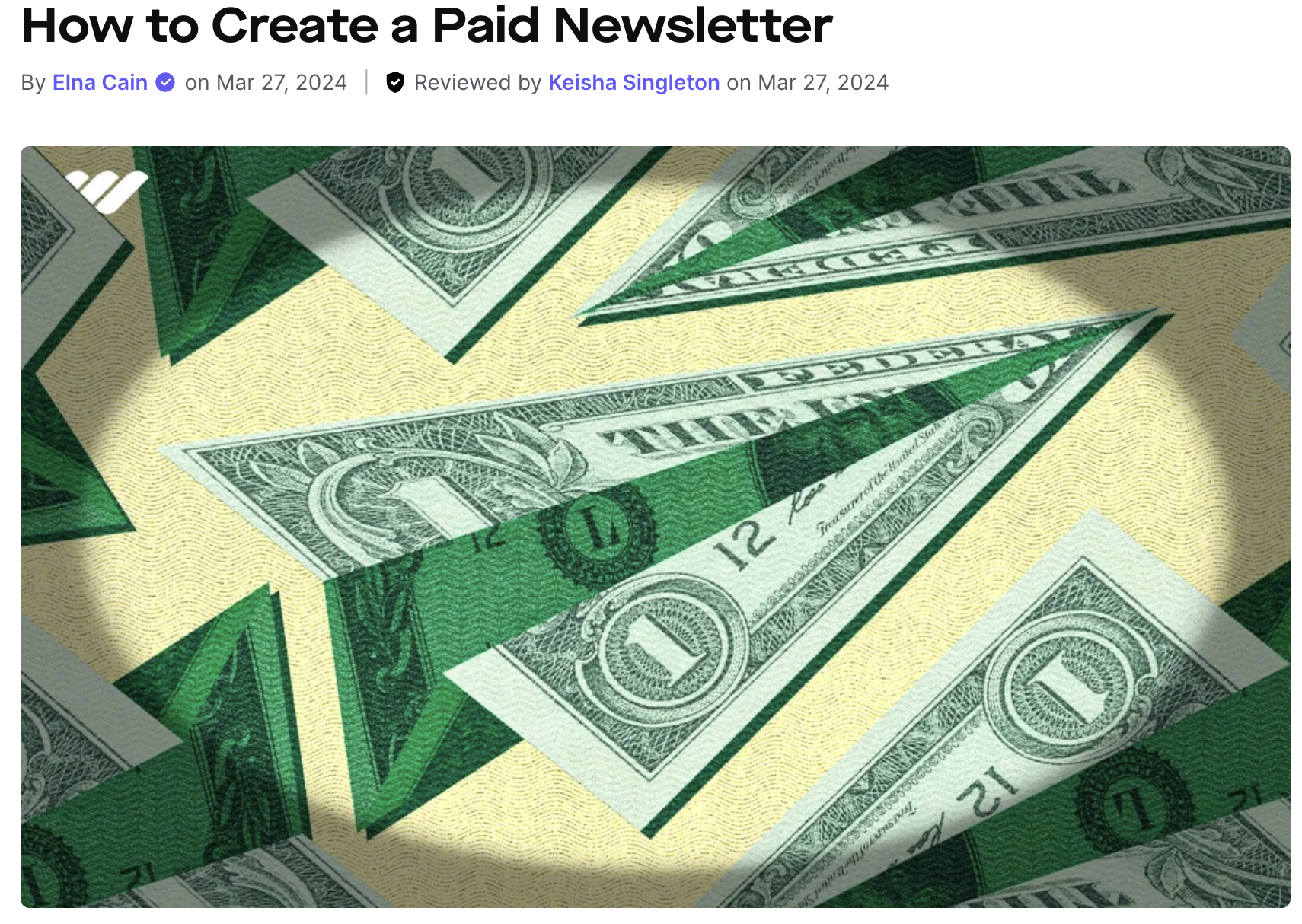 How to Create a Paid Newsletter